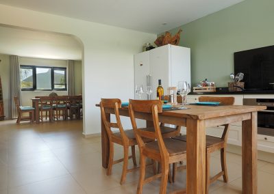 Oasis guesthouse Bonaire kitchen